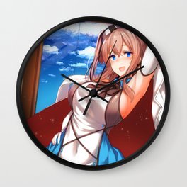 Saratoga Kantai Collection Wall Clock | Atago, Kaga, Ayanami, Bikini, Anime, Akagi, Kisaragi, Enterprise, Formidable, Hentai 