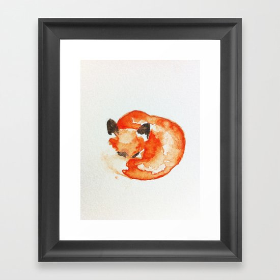 fox Framed Art Print