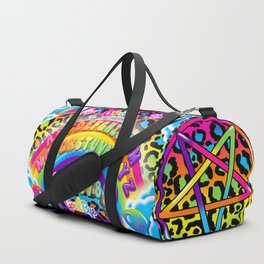1997 Neon Rainbow Spirit Board Duffle Bag