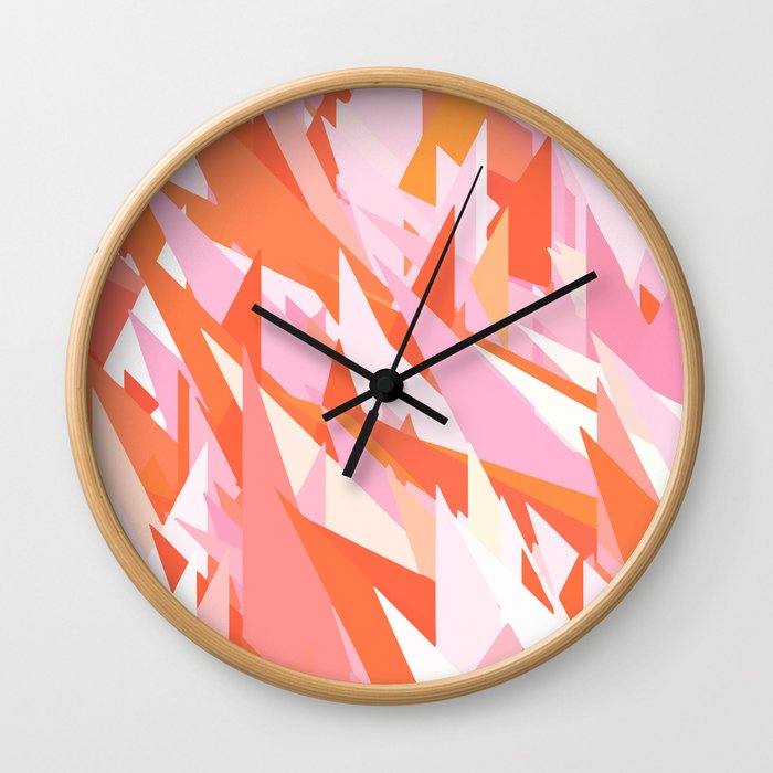 Morning Fire Wall Clock