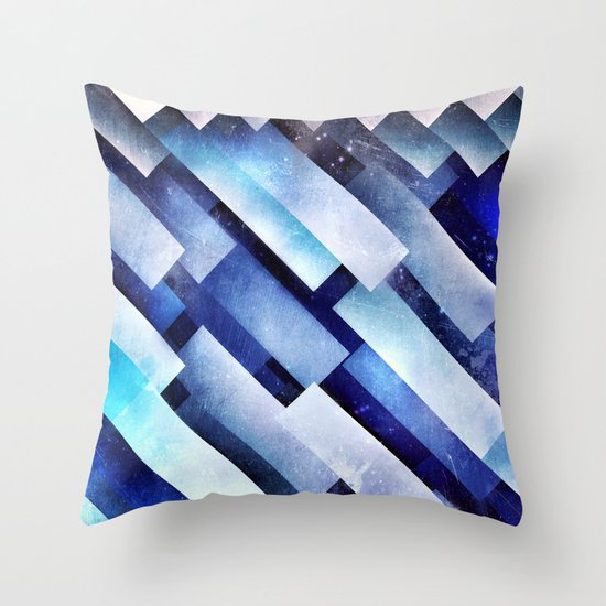 ystro blww Throw Pillow