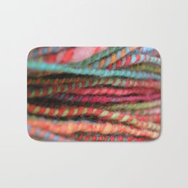 Handspun Yarn Color Pattern by robayre Bath Mat | Photo, Spinning, Knitting, Knit, Fiber, String, Yarn, Koolaid, Handspunyarn, Knitter 