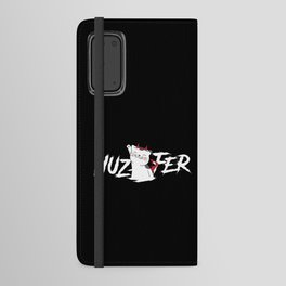 Muzifer Cat Kitten Devil Lucifer Android Wallet Case