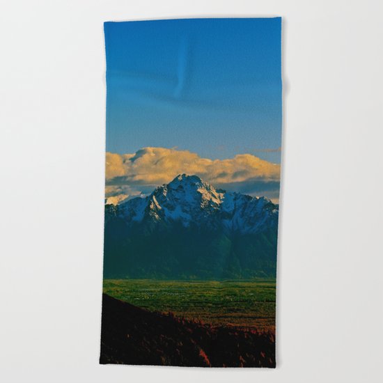 Pioneer Peak - Mat-Su Valley Beach Towel