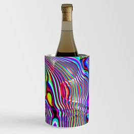 Funky liquid shapes Wine Chiller