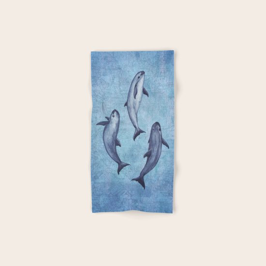 Three Little Vaquitas Hand & Bath Towel