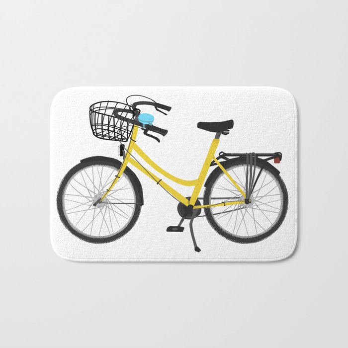 I want to ride my bicycle Bath Mat