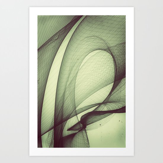 The Breeze Art Print