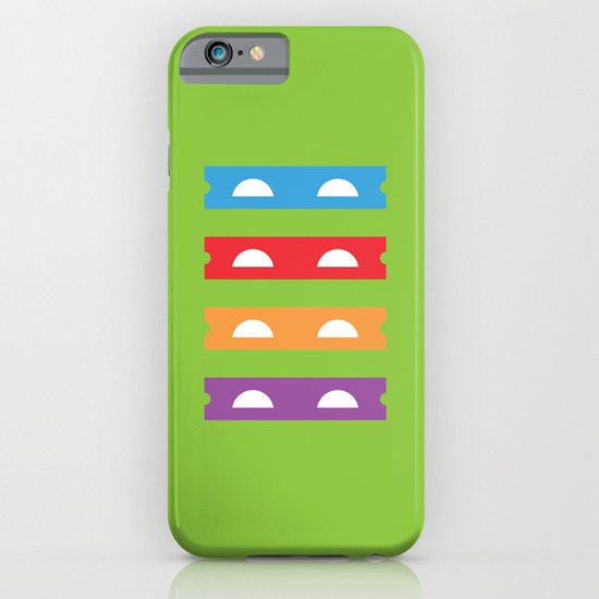 Teenage Minimal Ninja Turtles iPhone & iPod Case