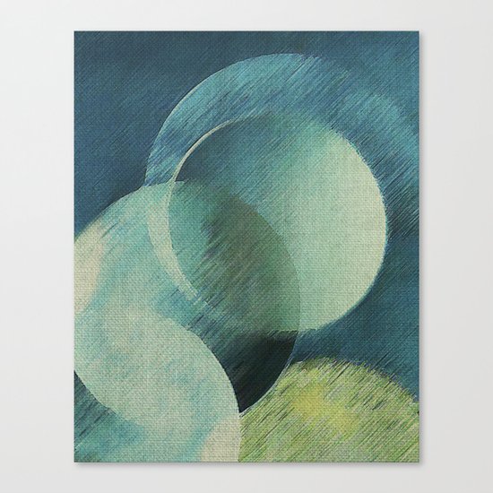 The Phases of the Blue Moons Canvas Print