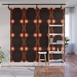 Burgundy Color Wall Murals Society6
