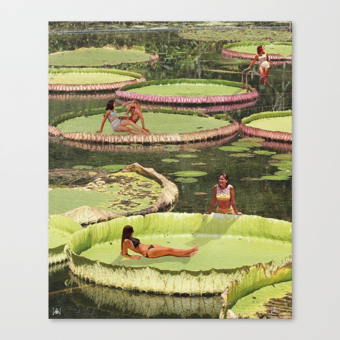 Valley of the Lily Canvas Print