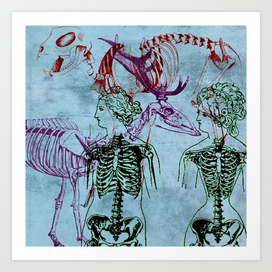 Our Young Bones Art Print