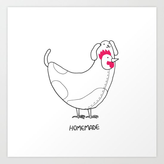Homemade Art Print
