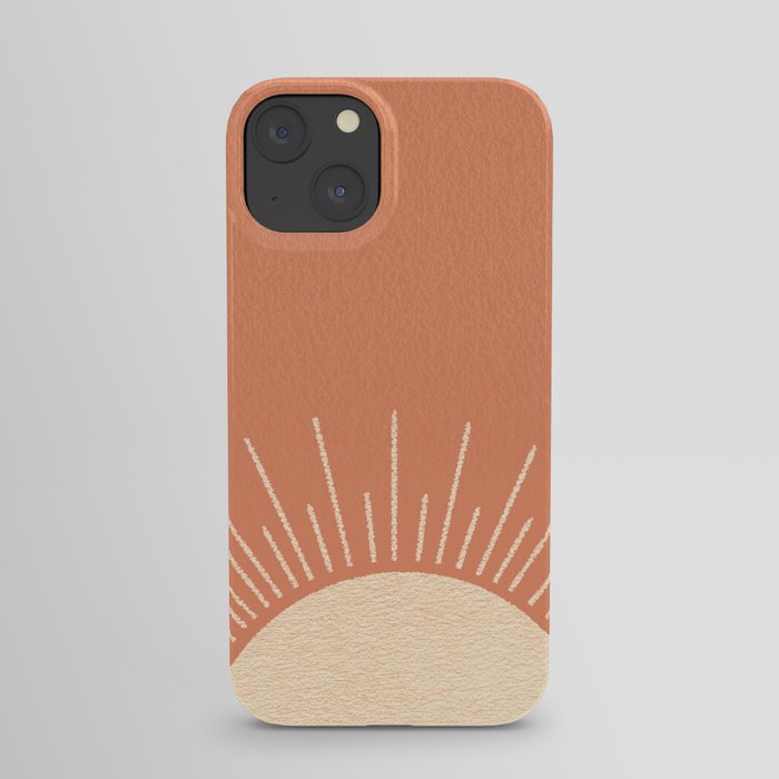 Sunrise pink iPhone Case