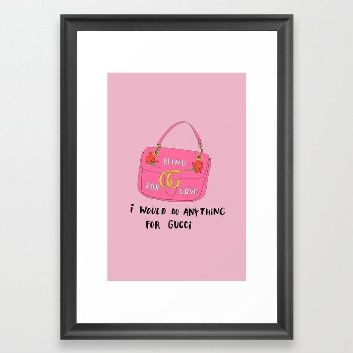 Blind For Love Framed Art Print