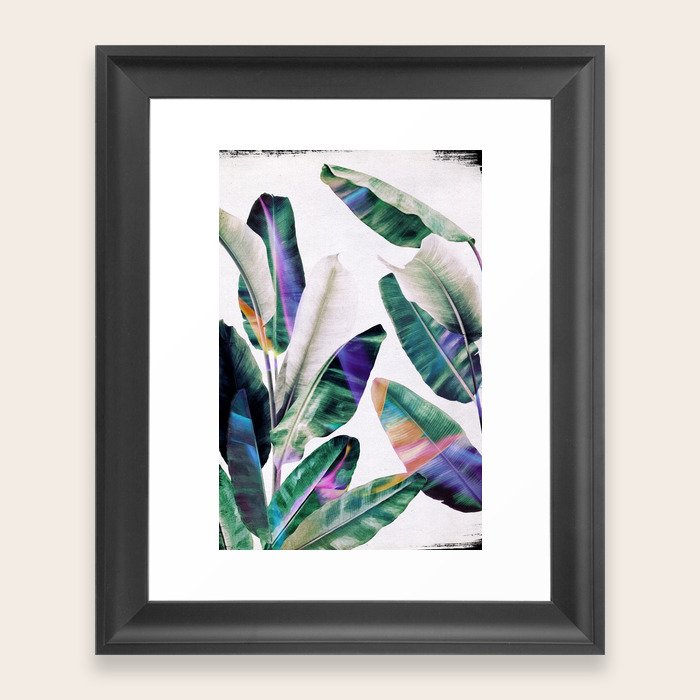 tropical 1 Framed Art Print by LEEMO Society6