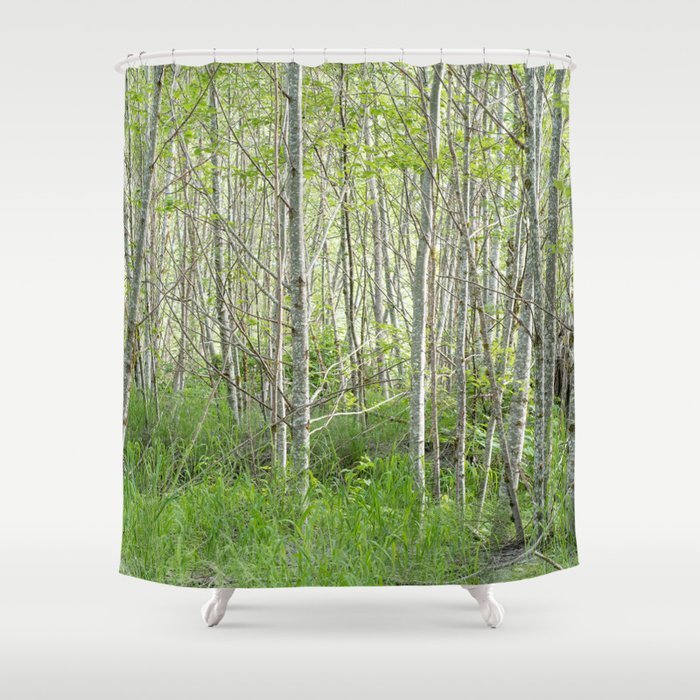 Valley Forest View Shower Curtain