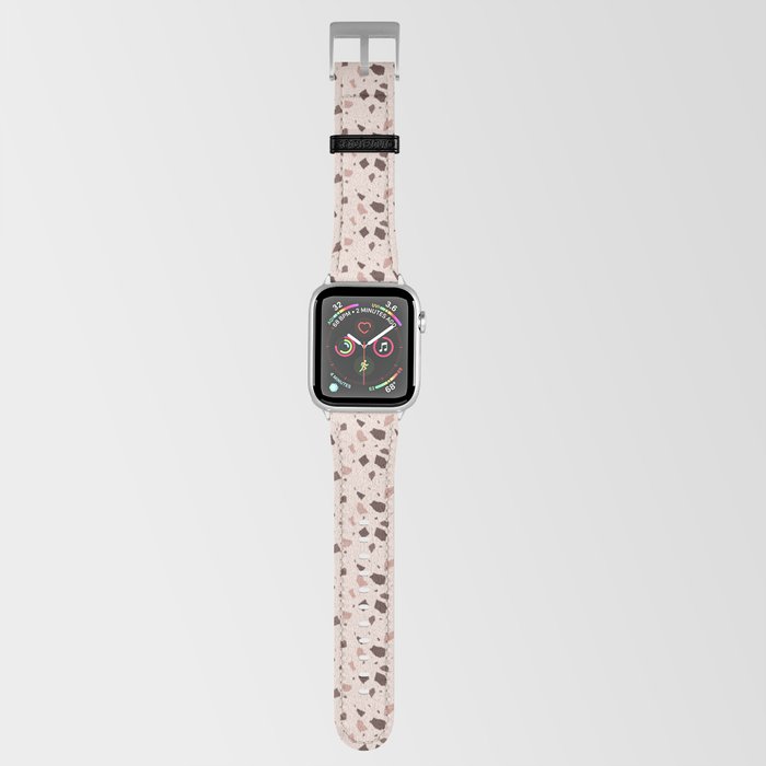 Abstract Terrazzo Granite Seamless Pattern Apple Watch Band