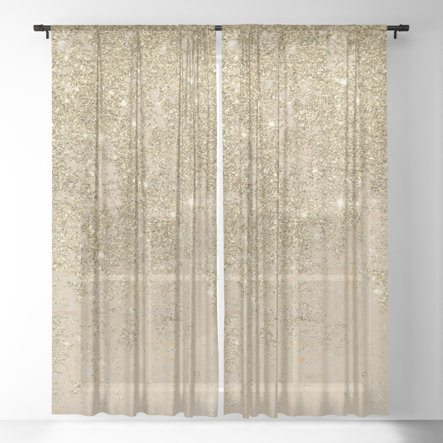 ivory linen sheer curtains