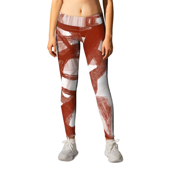 bstract Painting 119. Contemporary Art.  Leggings