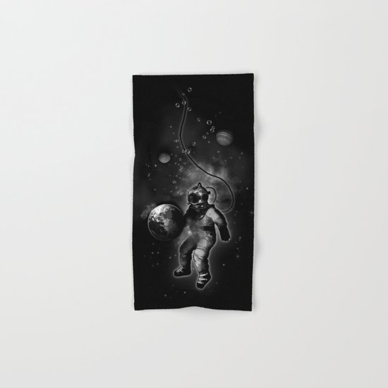 Deep Sea Space Diver Hand & Bath Towel