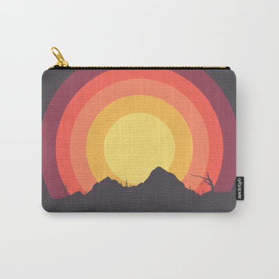 Mountain Sunset Carry-All Pouch