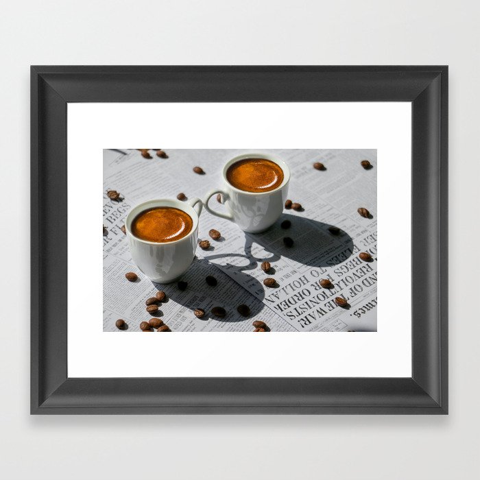 Espresso Framed Art Print