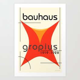 Bauhaus Poster II Art Print