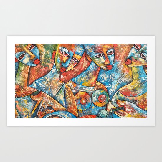 Art Women Art Print