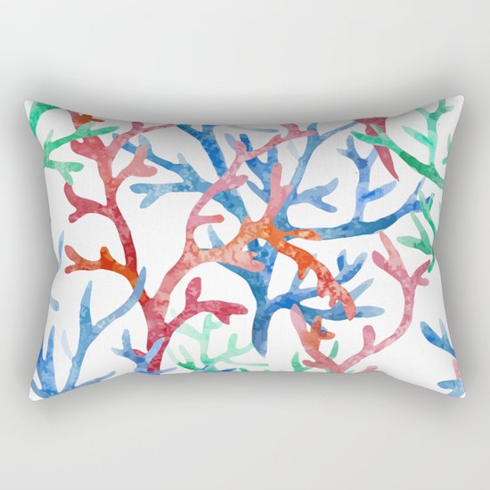 Sea Life Pattern 03 Rectangular Pillow