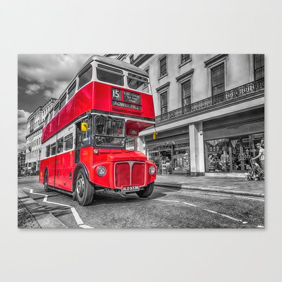 London Routemaster 15 Canvas Print