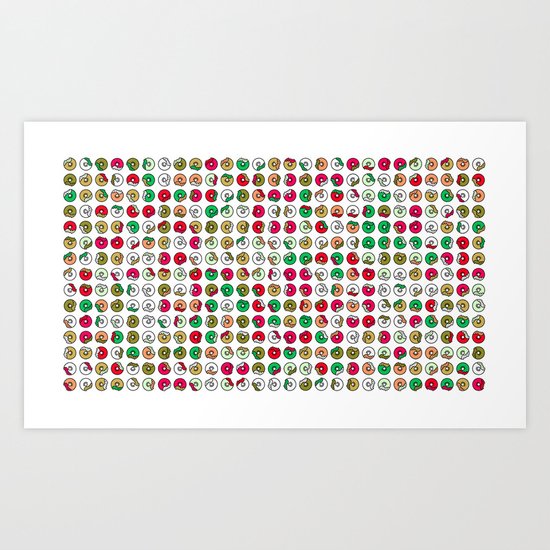 Do Nuts ! Art Print