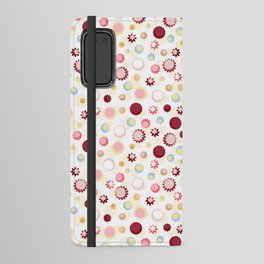 Gear cog wheel red Android Wallet Case