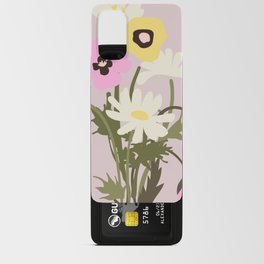Flower market, Bern, Abstract botanical art Android Card Case