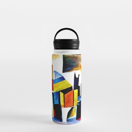 Abstract City Water Bottle