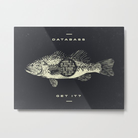 DATABASS Metal Print