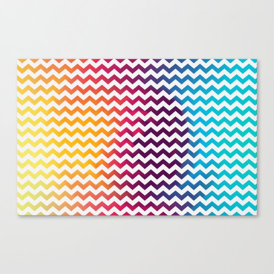 Rainbow Zoon Canvas Print