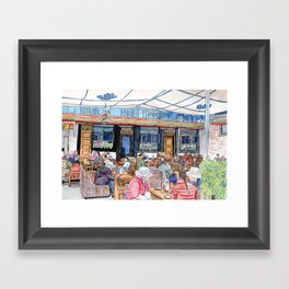 Tea House 2 Framed Art Print