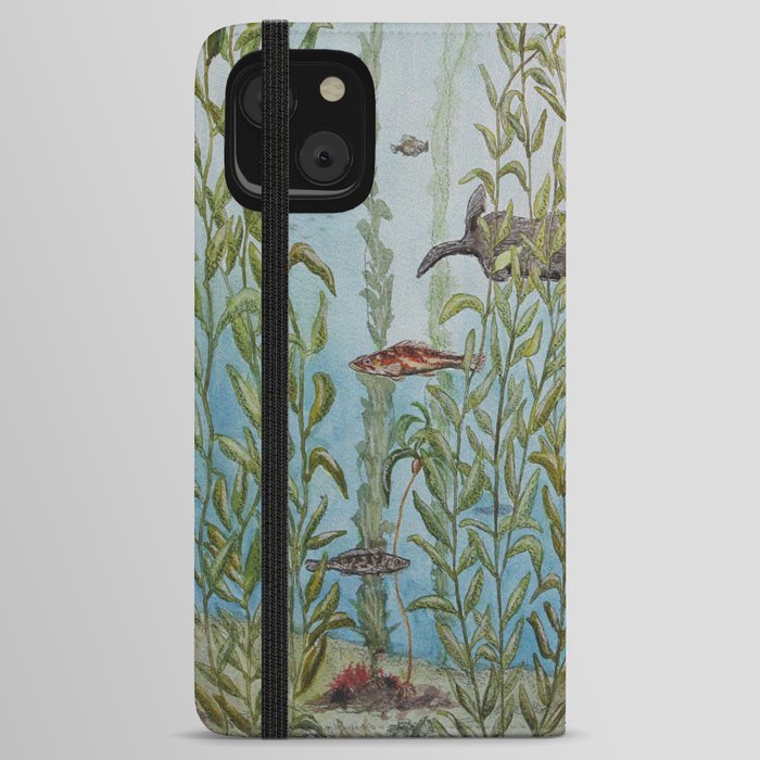 Kelp Forest iPhone Wallet Case