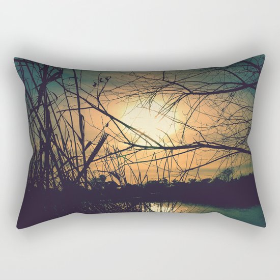 Spring Sunset Rectangular Pillow