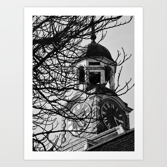 Woolwich Clock Tower Art Print