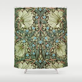 Pimpernel by William Morris Shower Curtain