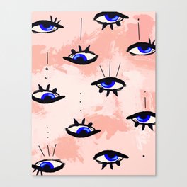 Evil eye 02 Canvas Print
