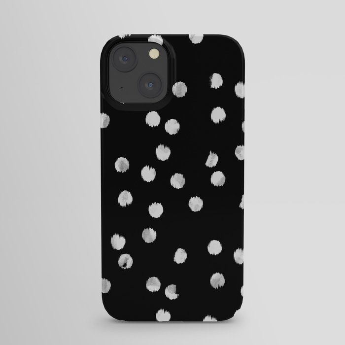 White Dots iPhone Case