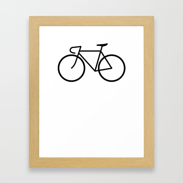 Road Bicycle Framed Art Print
