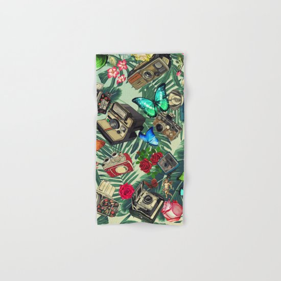 tropical vintage Hand & Bath Towel