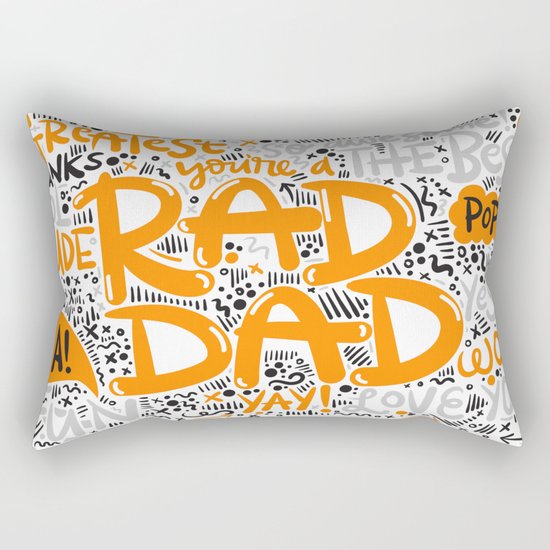 Fathersday dad Rectangular Pillow