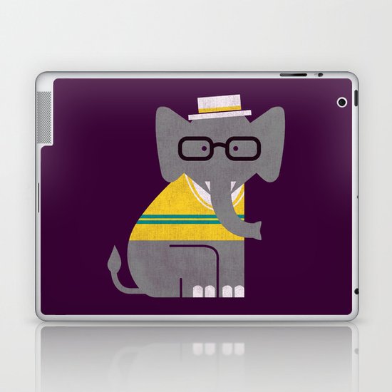 Rodney the preppy elephant Laptop & iPad Skin