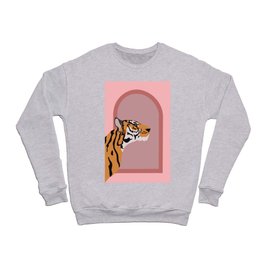 Tiger in the Window Crewneck Sweatshirt